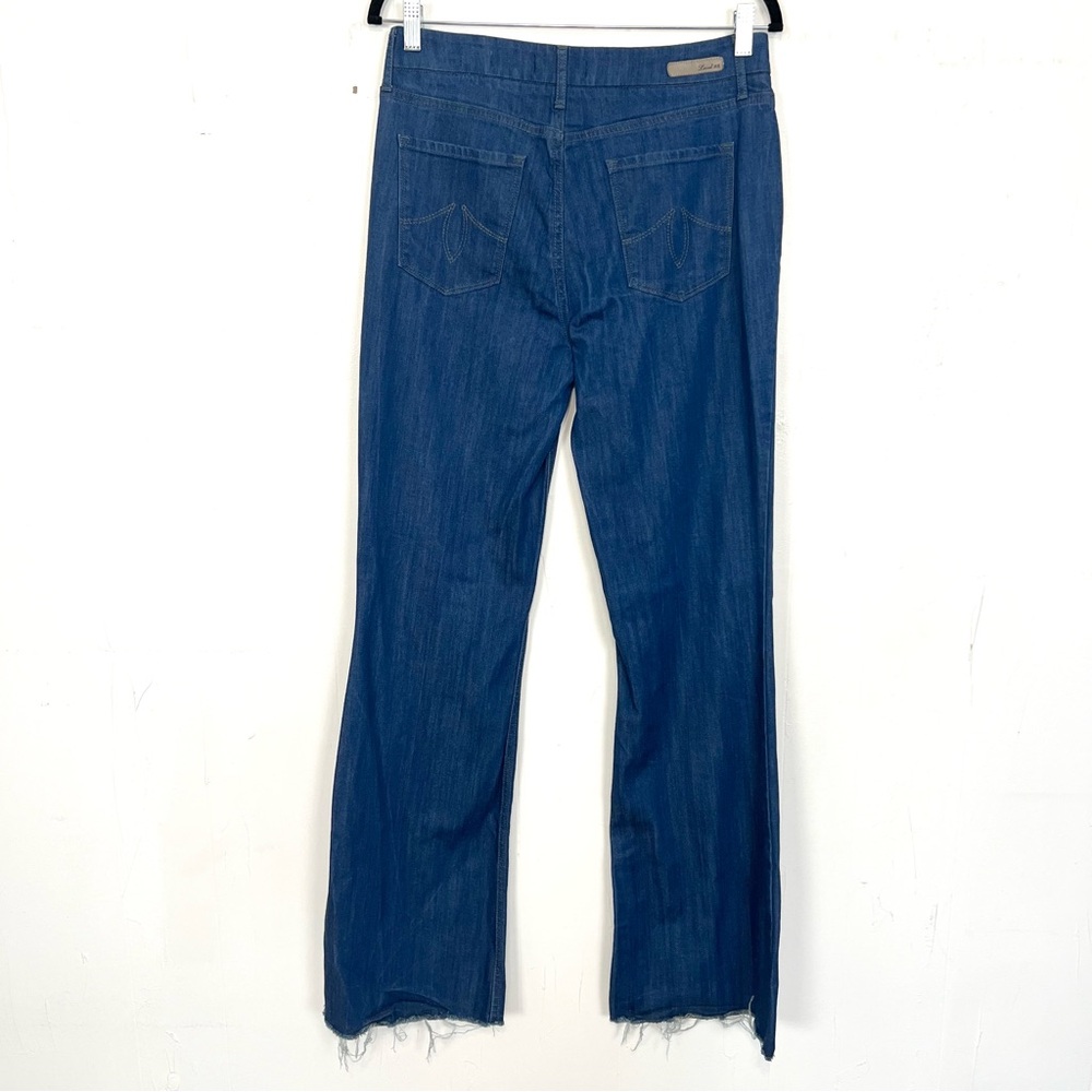 Level99 Tanya Flare High Rise Jeans Size 29 Dark Wash - Picture 3 of 3